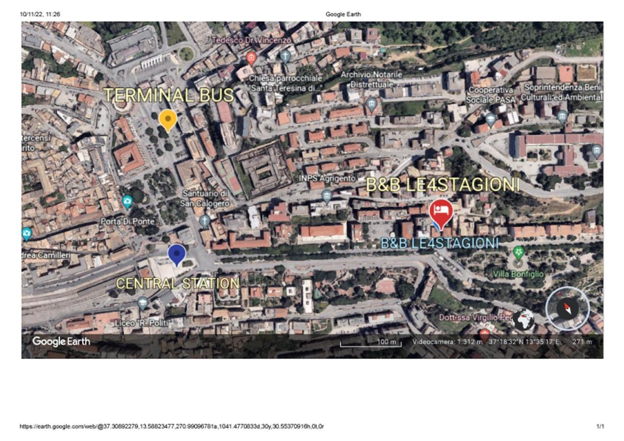 B&B Le 4 Stagioni Sul Viale, Belvedere Di Agrigento Exterior foto